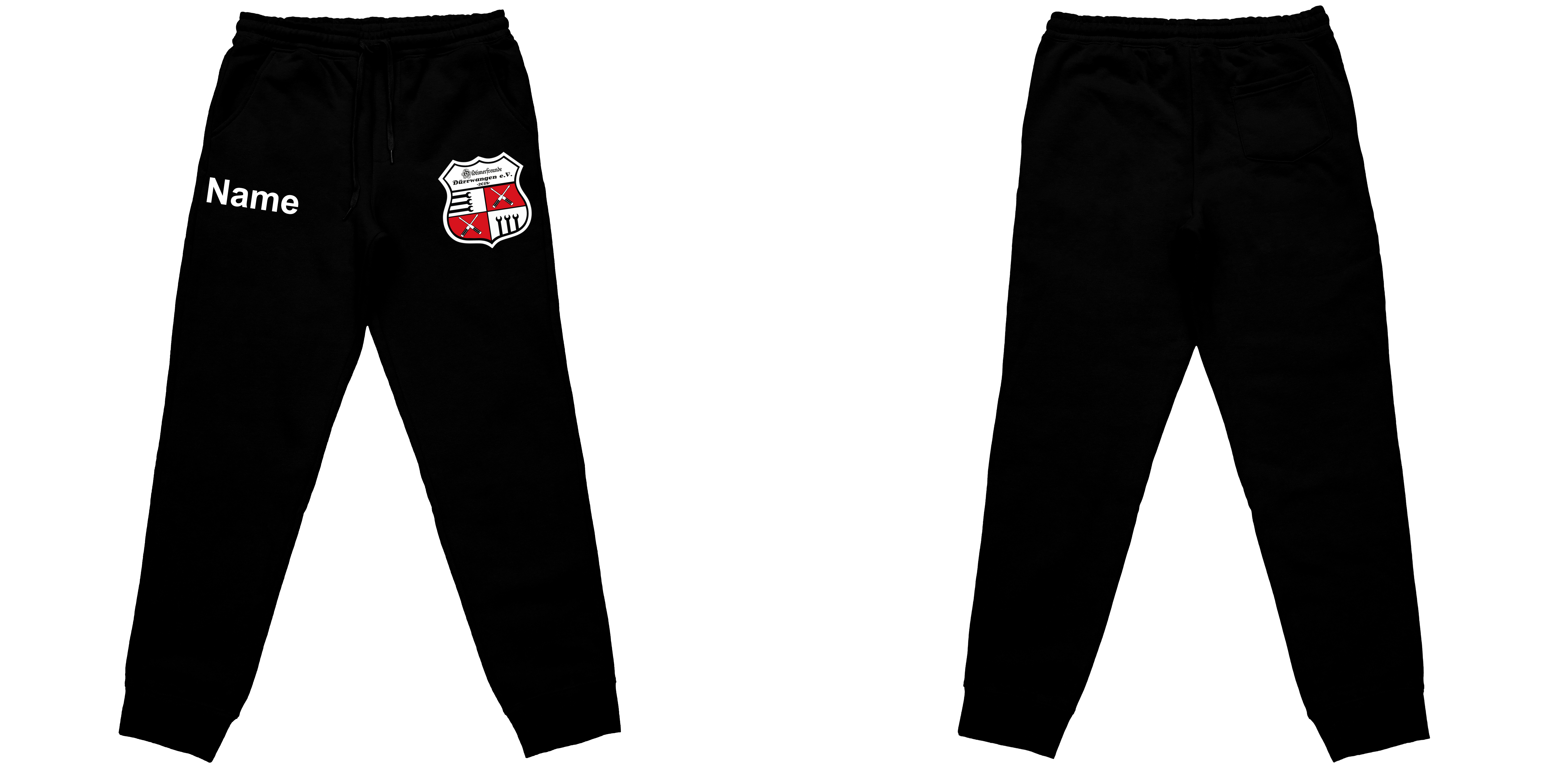 Oldtimerfreunde Dürrwangen Jogginghose schwarz